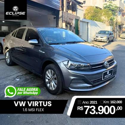 VOLKSWAGEN VIRTUS 1.6 MSI TOTAL FLEX AUTOMÁTICO
